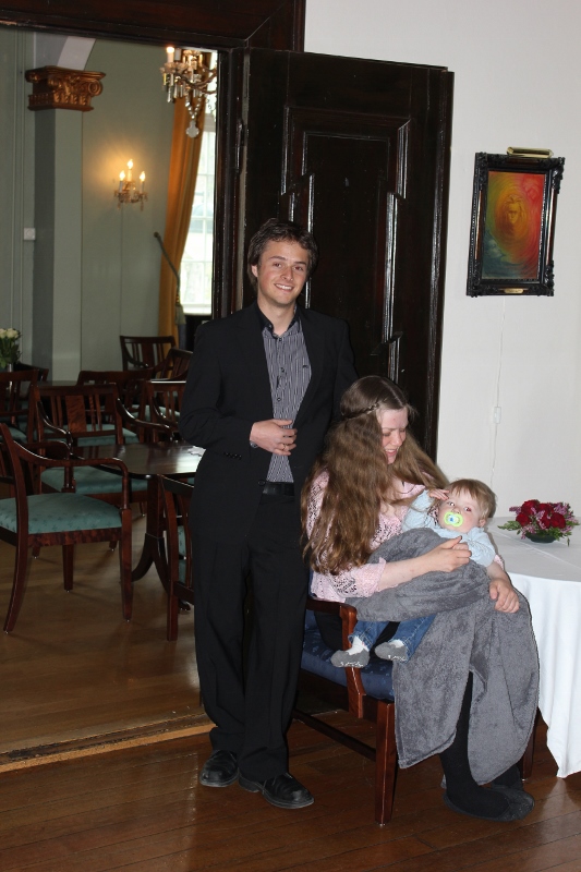 Slapper av før middagen